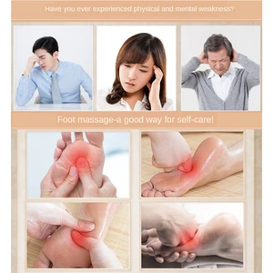 Doppel -Fuß -Akupunktur -Massagegeräte, Rollball zur Linderung von Plantar -Fascitis, Stress, Fersenschmerzen, Shiatsu, Reflexzonenmassage, Entspannung 10 Hauptverkaufsreflexzonenmeldungen - №9