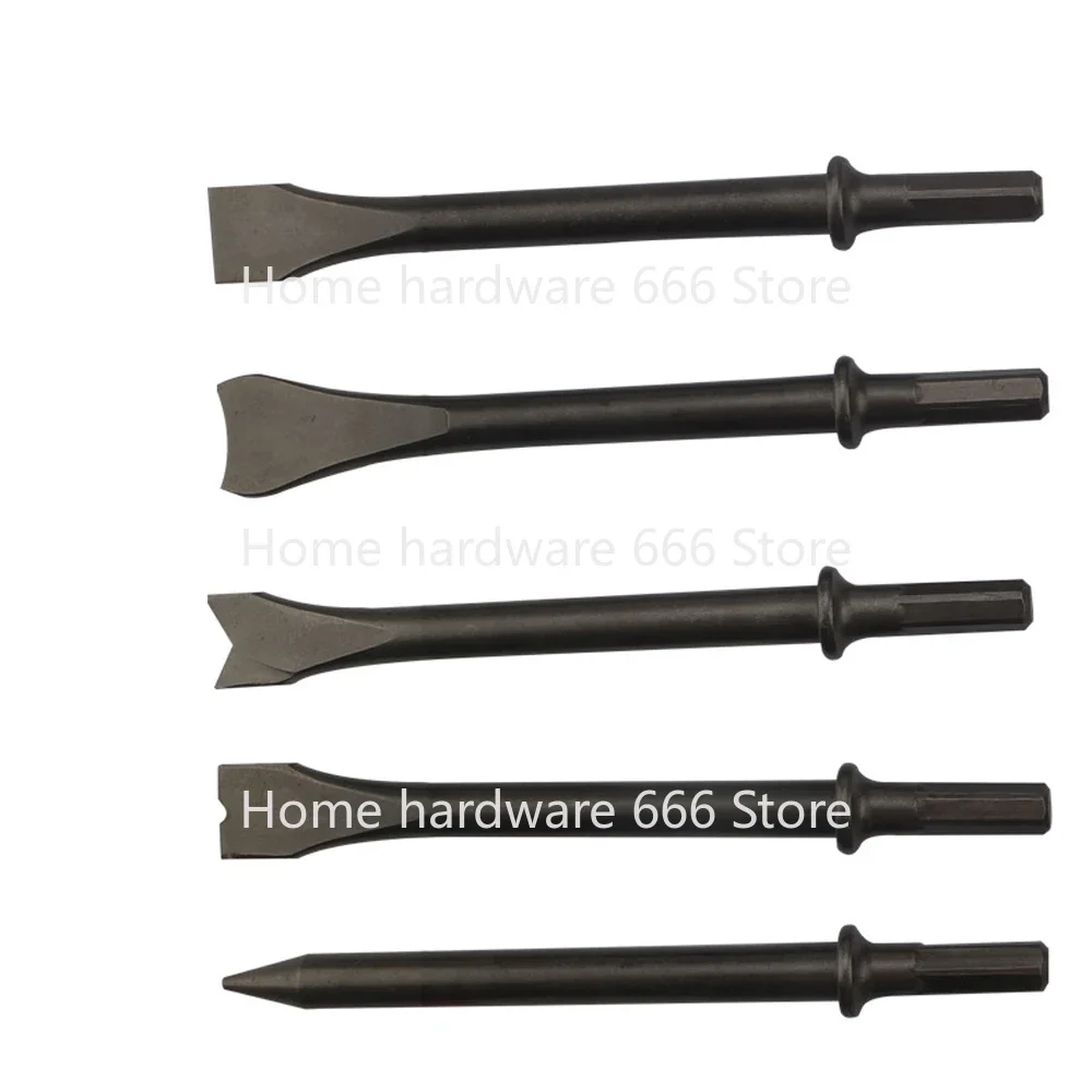 190mm Pneumatic Shovel Strong Impact Air Rust Remover Hammer Shovel Tool Set Steam Protection