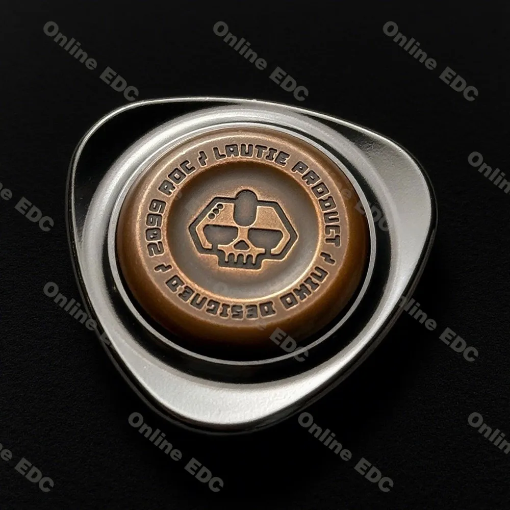 Jouets EDC d'occasion LAUTIE ROC Fidget Spinner Zirconium cuivre hors impression Fidget jouets pour adultes nouveauté jouet accessoires de bureau