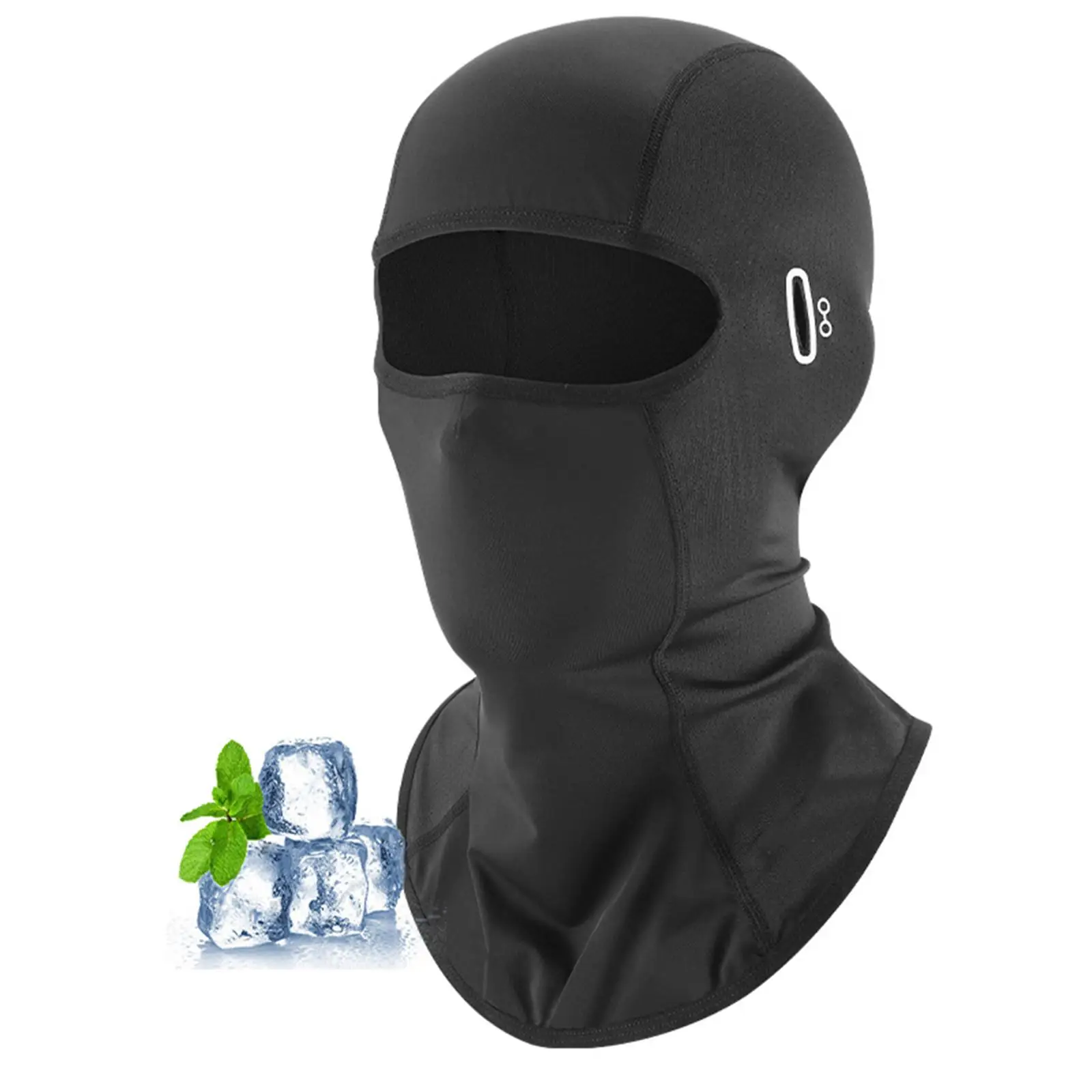 Cubierta de cuello transpirable a prueba de polvo pasamontañas máscara facial completa para esquiar deportes de senderismo trabajo al aire libre
