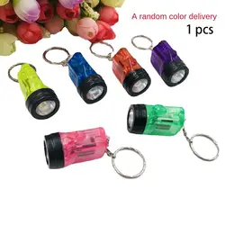 1/2/4PCS Keychain Flashlight Mini Flashlights Pocket Emergency Light Waterproof Small Torches Super Bright Keychain Lights