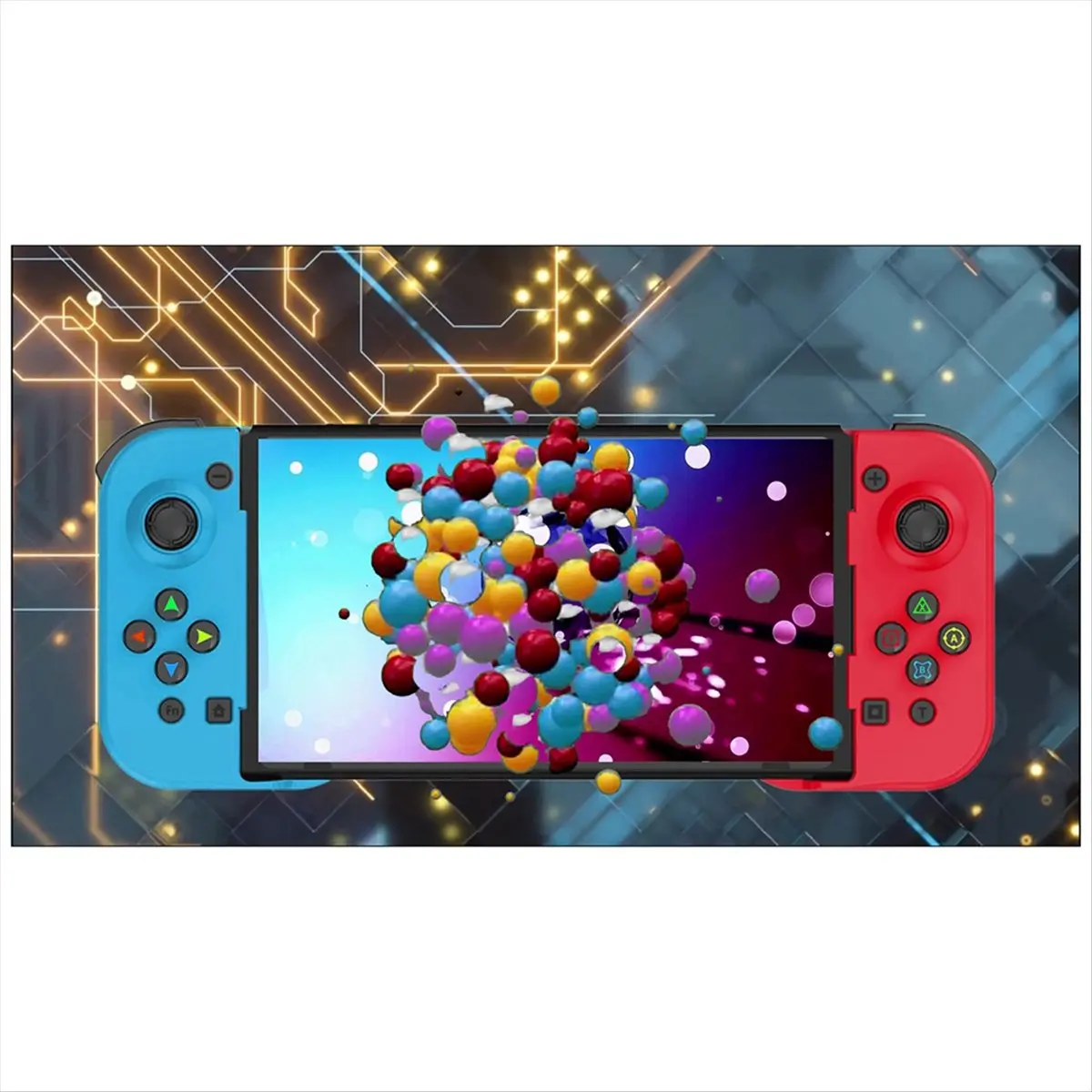 【ELEVATE LIFE】Upgraded Wireless Gamepad Bluetooth-Compatible Gaming Controller Joystick for for IOS/Android SWITCH/ D