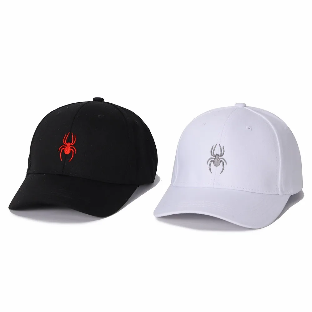 Leisure Spider Embroidery Baseball Cap Sunscreen Personalized Sun Hat Anti-sun with A Small Face Sun Caps Outdoor