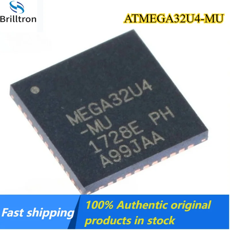 5/10PCS 100% New original ATMEGA32U4-MU MEGA32U4-MU ATMEGA32U4 MU QFN-44 Chipset Original stock available, fast shipping.