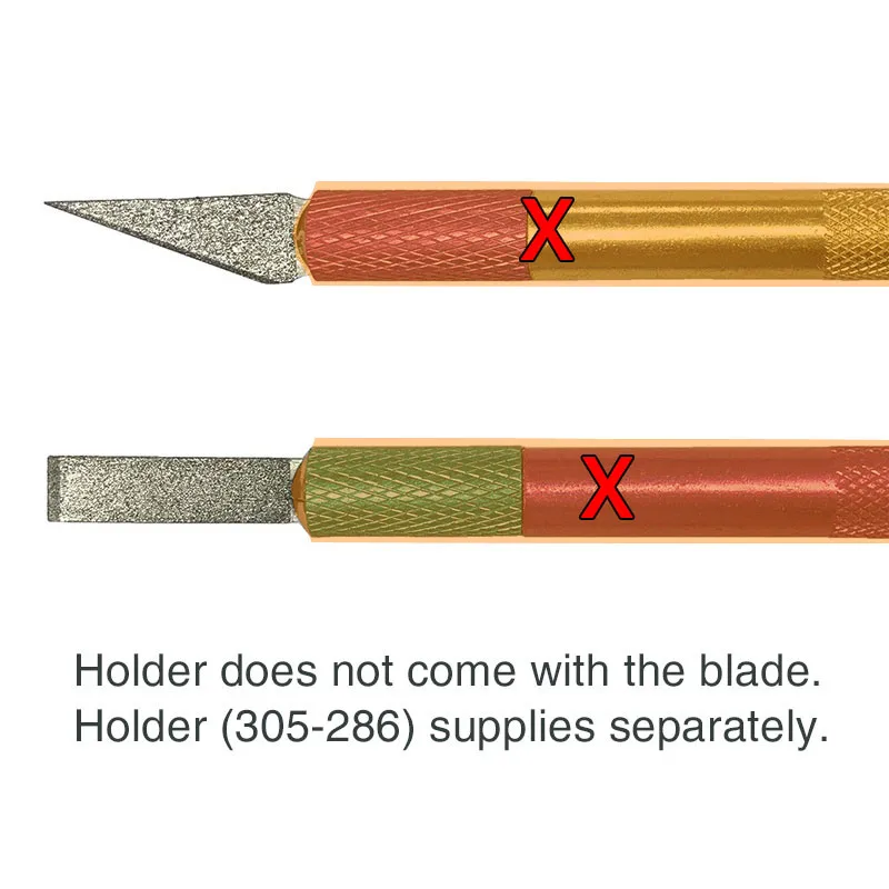 Ultra-Thin Diamond File 0.3/0.4/0.5mm 22° 90° Angle Tip 200-800 Grit Flexible Metal Jewelers Tool for Narrow Gap Slit Finishing