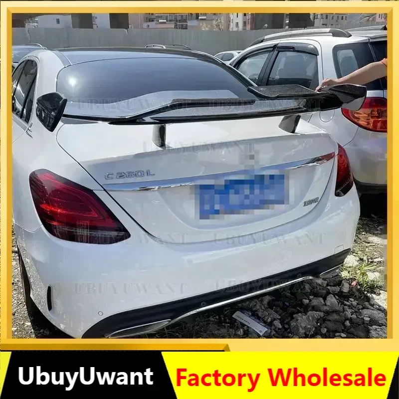 Rear Spoiler Tail Wing For Benz W205 W203 W204 W207 W209 W210 W211 W213 W117 W118 W257 Carbon Fiber Performance Trunk Spoiler