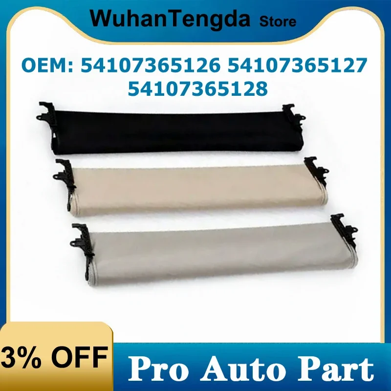 

54107365126 54107365127 54107365128 Car Panoramic Electric SunShade Sunroof Curtain Assembly Cover for BMW 3 Series F34 GT