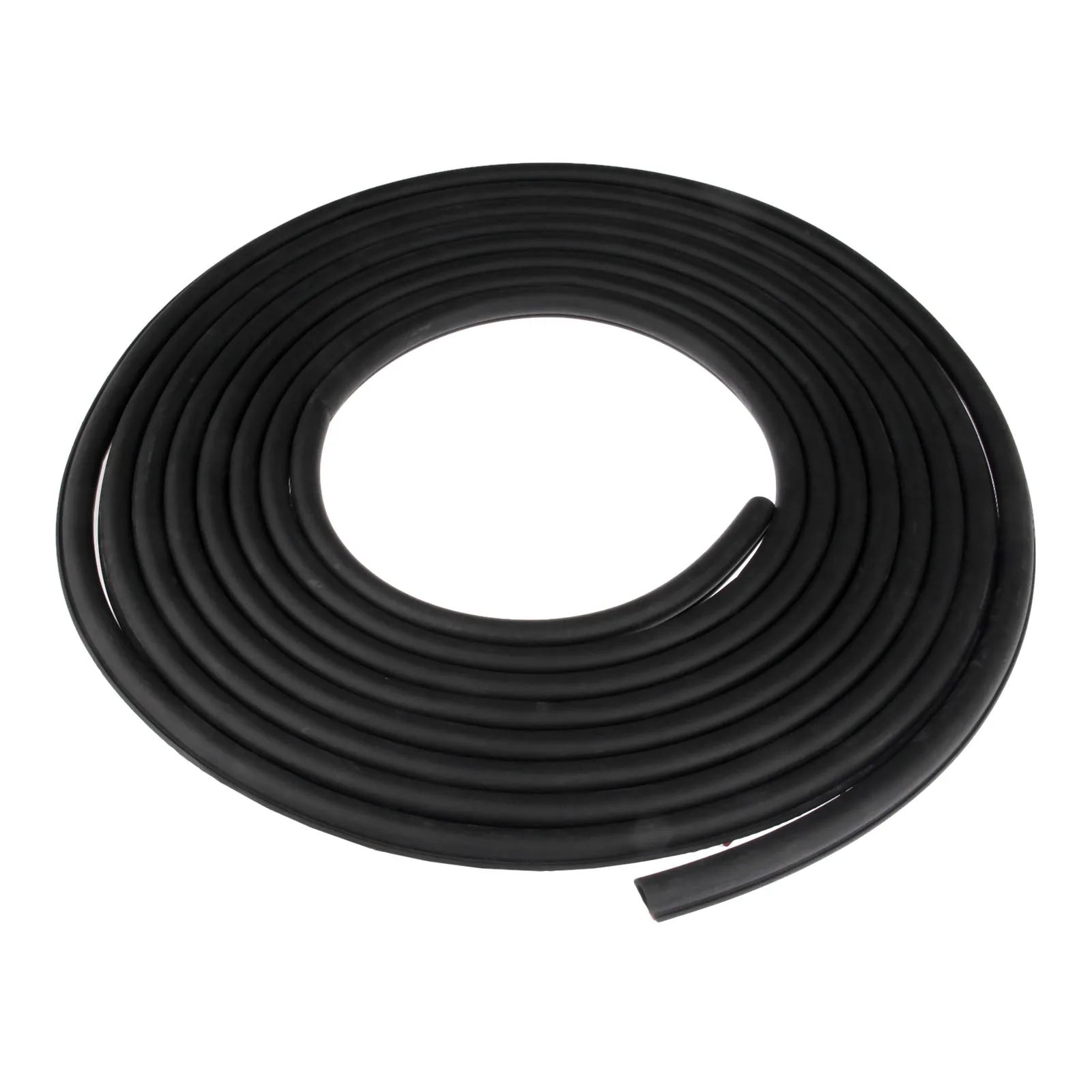 

8M Large-D Type Sealing Strip EPDM Rubber 10mm Thickness Fit Car Doors Trunk Engine Universal Part Dustproof Sound-insulated