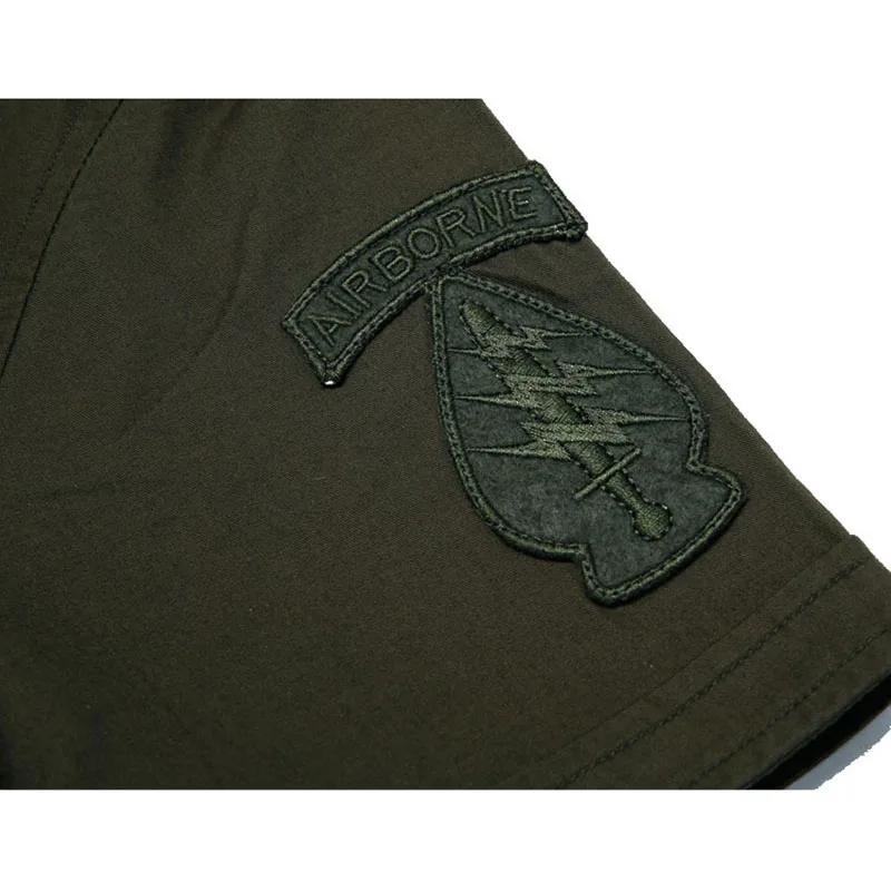 Camisa militar algodón puro – Manga corta verano gran tamaño - imagen 5