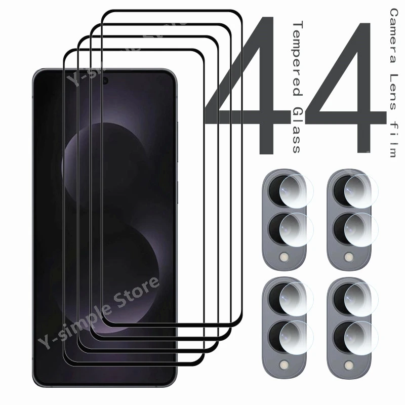 

SM-S937 Screen glass For Samsung Galaxy S25 Edge S25 Slim Tempered glass 6.66" glass Soft fiber Camera film S25 Edge