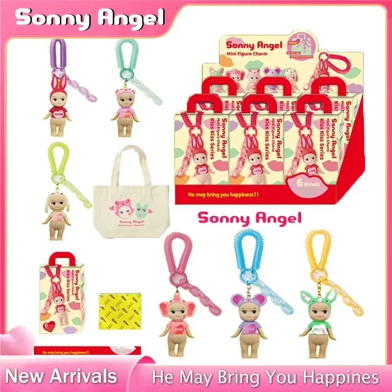 

2025 New Angel Kiss Kiss Series Mystery Box Fashion Blind Box Kawaii Character Decoration Mini Figure Charm Birthday Gift