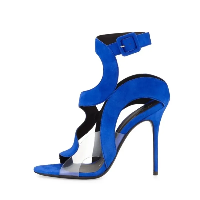 

Sandals Peep Toe Hollow Stiletto High Heel Summer Women's Shoes Plus Size Sandals Women Shoes