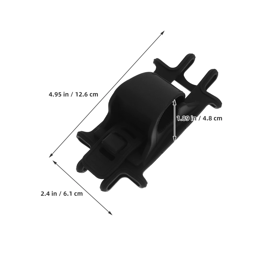 

2pcs Bike Phone Holder Cycling Clamp Mount Handlebar Bracket Smartphone Support Silicone Material Stable Clamping Gift Idea