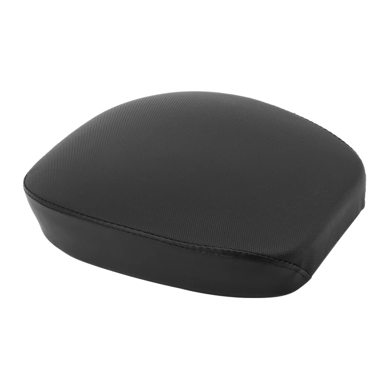 Motorcycle Rear Black Passenger Seat Cushion Pillion Saddle Leather Pad For Harley Sportster Iron XL 72 48 2010-2015