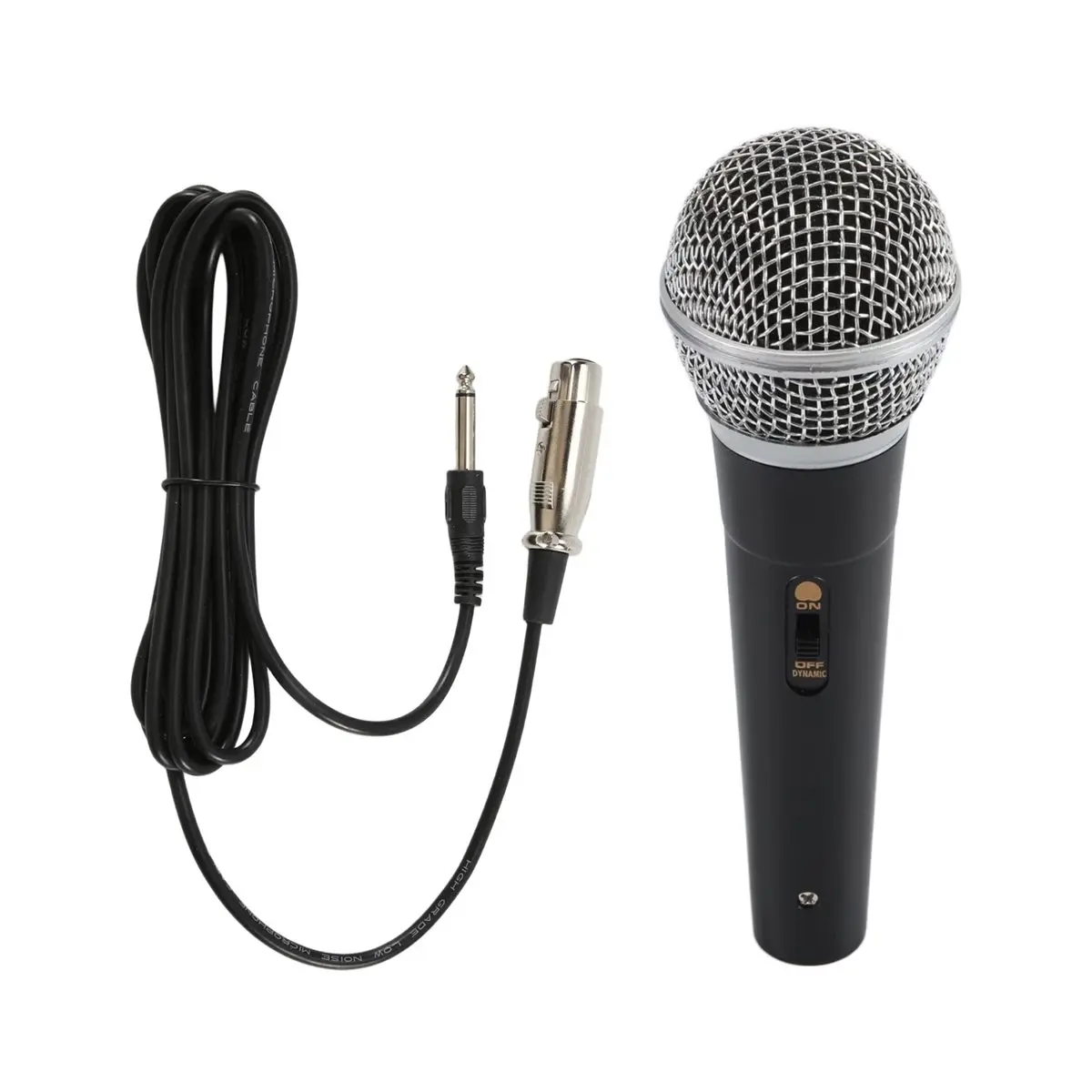 DT60  Handheld Professional Wired Dynamic Microphone Clear Voice Mic for Karaoke Vocal Music Performance