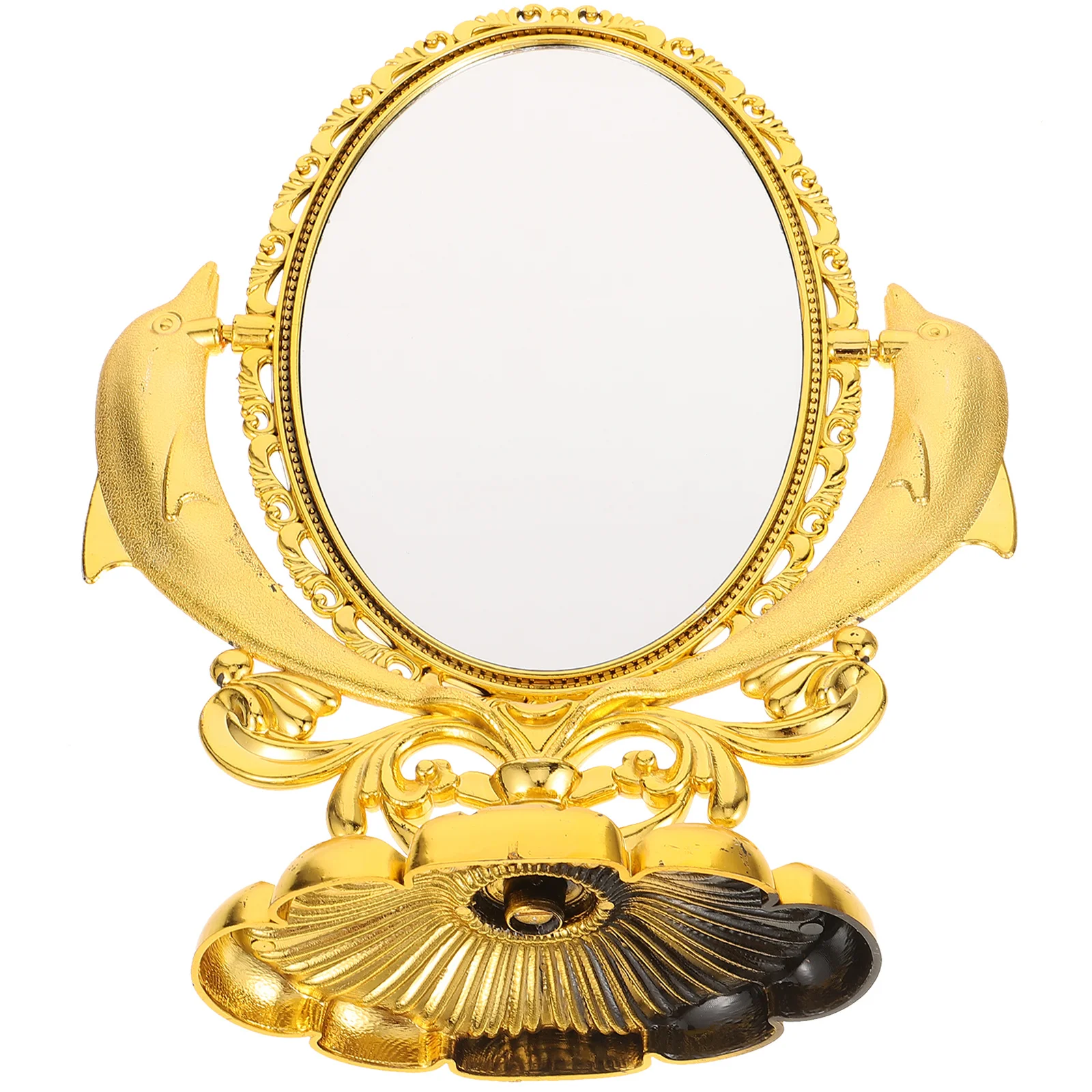 Dubbelzijdige draaibare make-upspiegel Desktoptafel make-upspiegel voor bureaugebruik make-upspiegels Tafelmake-upspiegel,