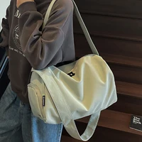 Bolsa deportiva para fitness para mujer, bolsa de natación con separación en seco y húmedo, bolsa de viaje de corta distancia de gran capacidad, bolsa de almacenamiento de equipaje de viaje, incluye compartimento