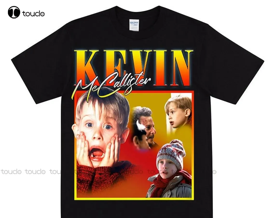 Kevin Mccallister  T-Shirt Home Alone Inspired Mccallister Home Security Vintage 90S Movie Theme Ya Filthy Animal Xs-5Xl