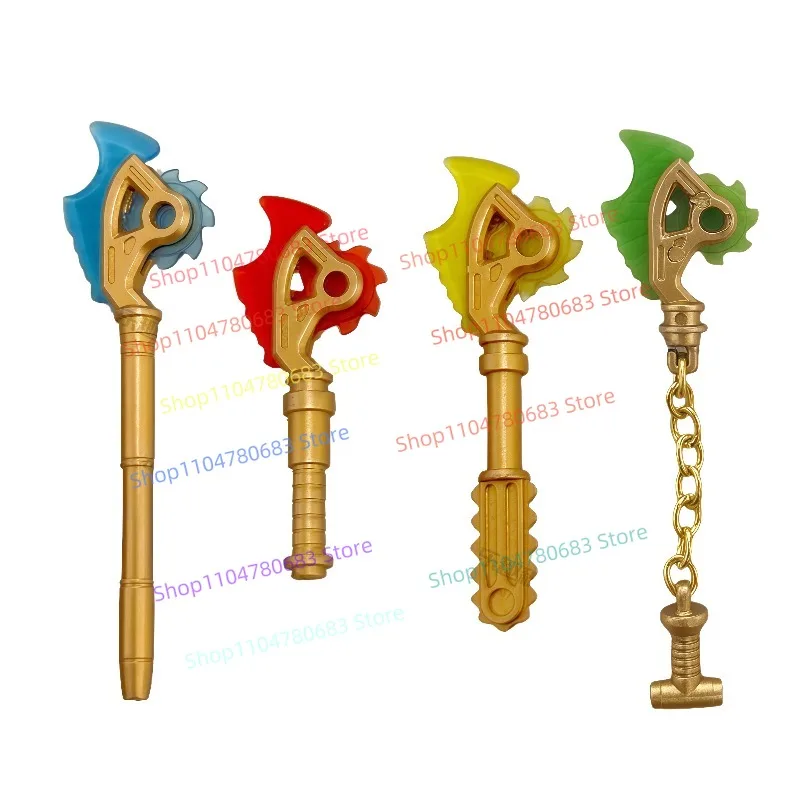 Blocs de construction MOC, Mini figurine d'assemblage, affichage de modèles, Pack d'accessoires de dessin animé, jouets pour garçons, objets de collection, cadeaux de vacances