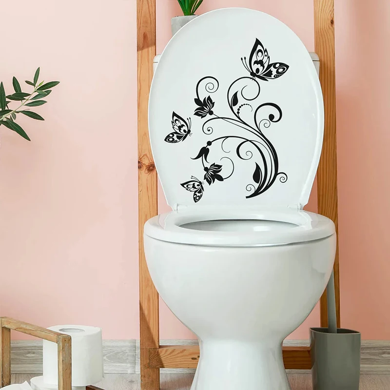 T754 # vari modelli Wall Sticker bagno Toilet Decor soggiorno Cabinet decorazione della casa decalcomanie abbellire murale autoadesivo