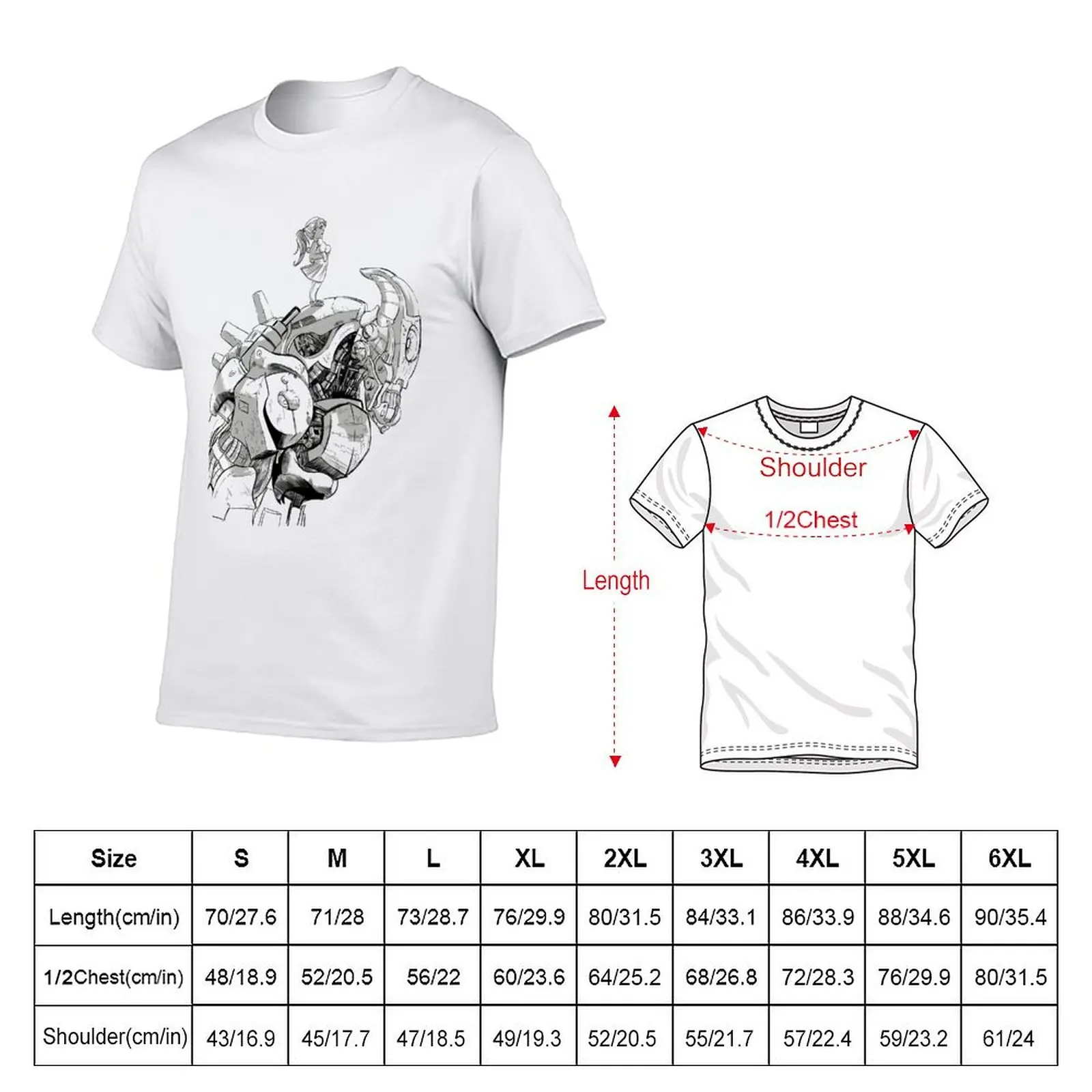 Learning to see further than others T-Shirt Large Size Loose Casual Tee