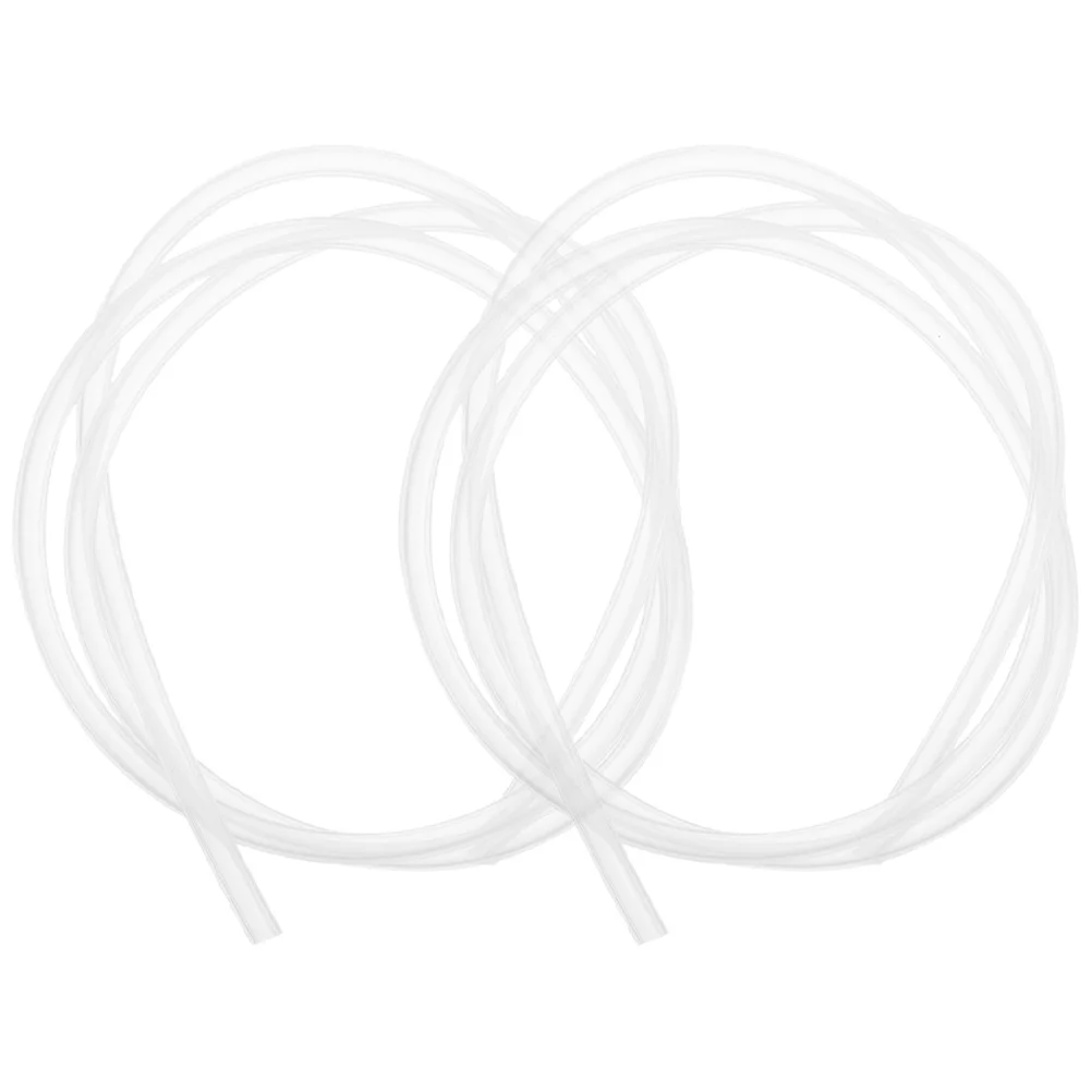 

2Pcs Breastfeeding Pump Tubing Replacement Silicone Soft Comfortable Dual Usage Electric Manual Pumps Plumbing