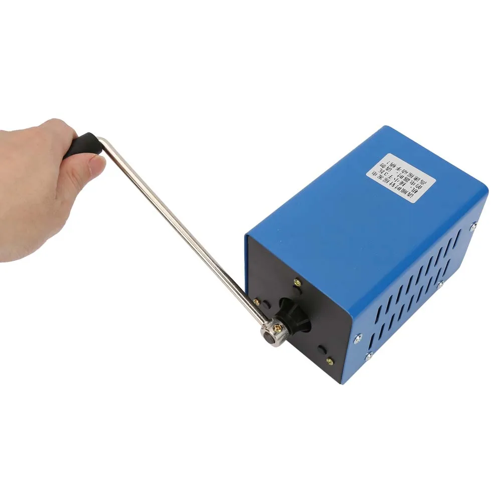 Portable High Power Handcranked Charging Generator USB Charging Emergency Dynamotor Handcranked Generator