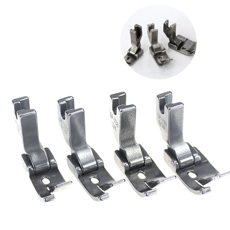 1Pcs SP-733 Hemmer Foot High Quality Fit Industrial Lockstitch Sewing Machine Presser Feet 6 Size