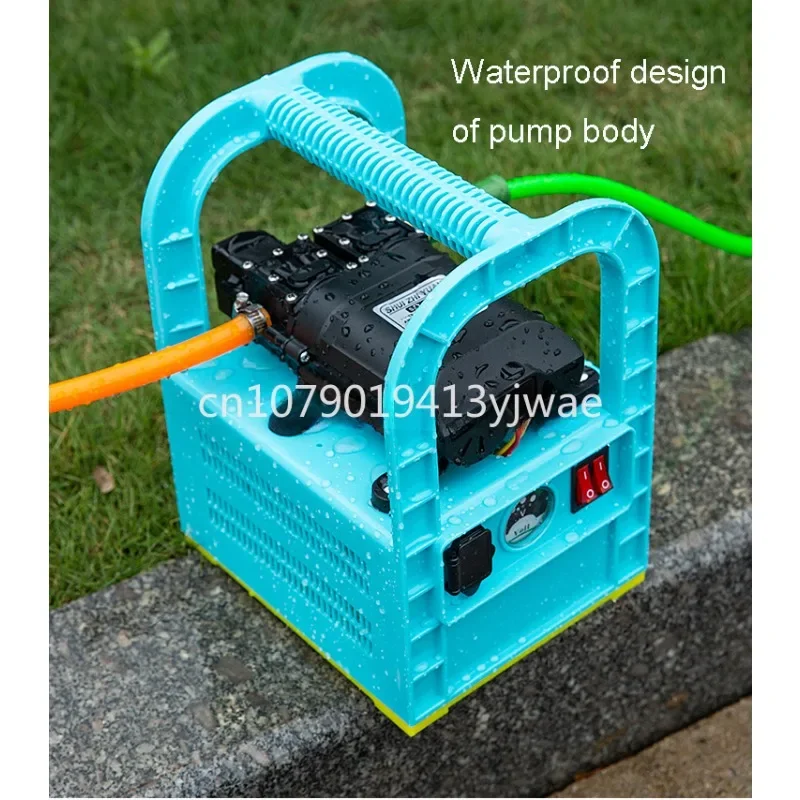 12V 220V high-voltage electric water pump spray pump agricultural rechargeable spray car washing pump available