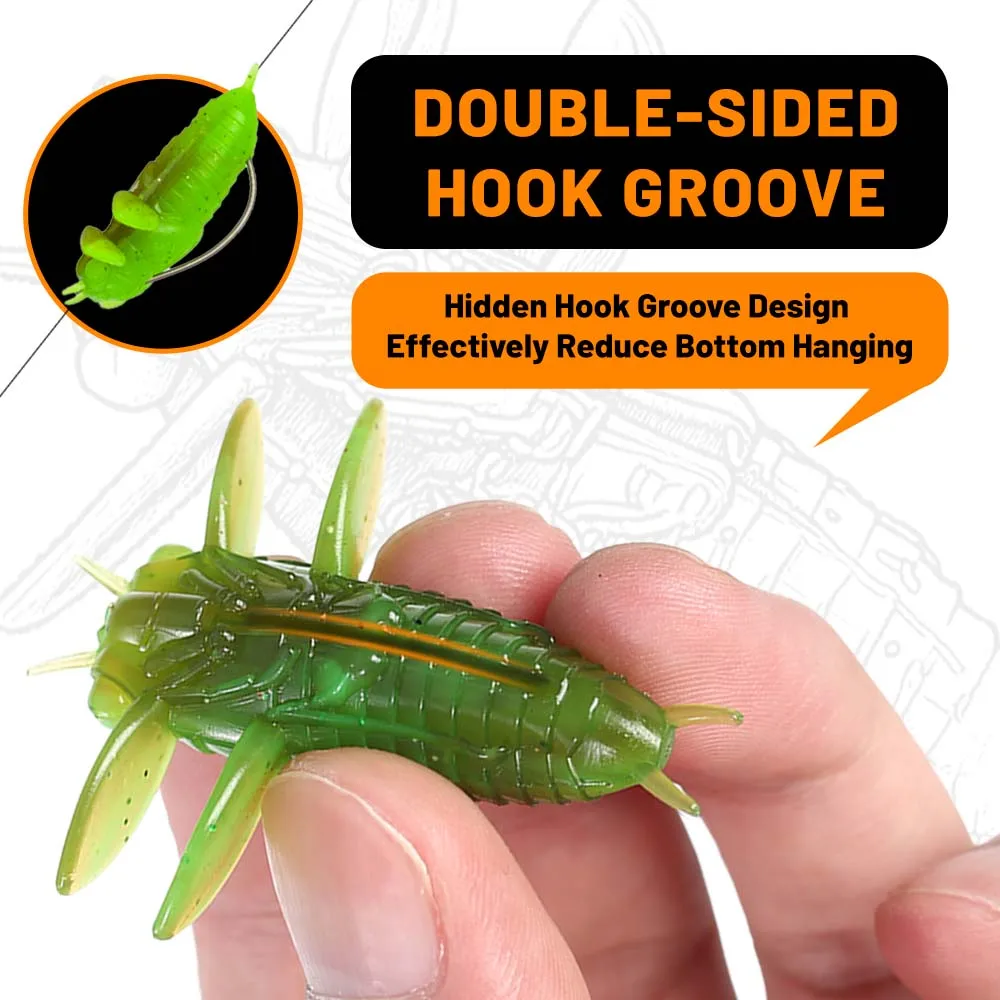 ZUKIBO Explosivo Bionic Floating – Ladrillo de pesca realista - imagen 5