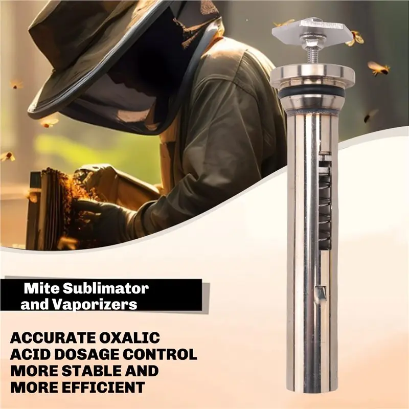 2026 New 4X Oxalic Acid Sublimator Dispenser For Beekeeping Varroa Mite Treatment Vaporizer Fogger Hive Protection Essential