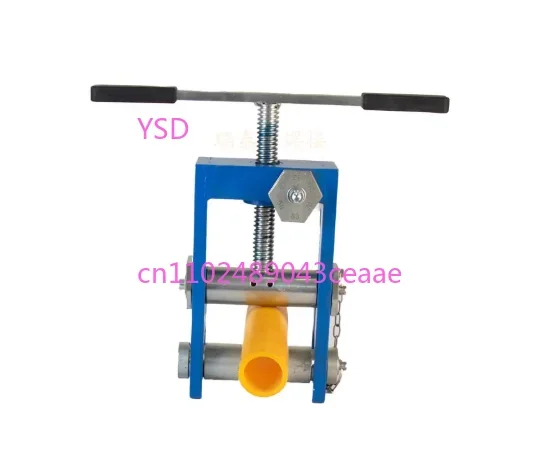 Manual PE Pipe Flattener Plastic Pipe Shut Off Tool for 3 to 6 inch pipe
