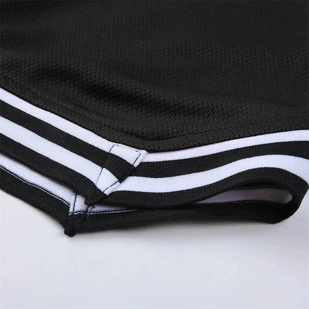 Men\'s Quick-drying Breathable Mesh Fabric Sports Shorts Loose Basketball Pants Solid Color Summer Sports Fitness