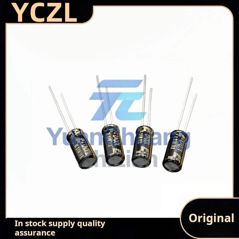 

20 шт. Совершенно новые оригинальные аудиоэлектролитические конденсаторы 100В 2.2мкФ Brown God 2-го поколения, размер 5*11мм.