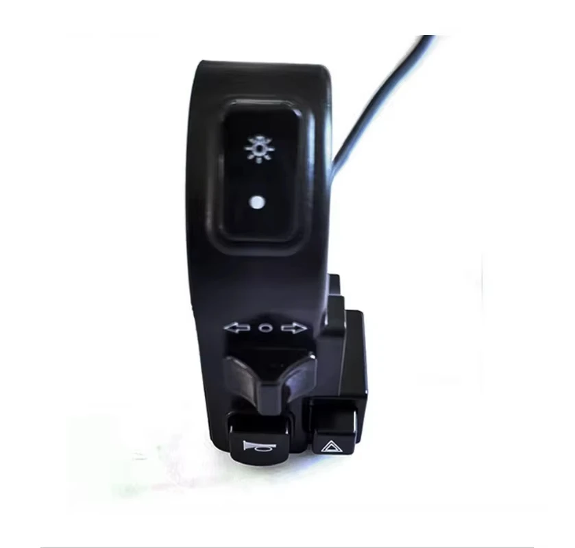 Four In One ELECTRIC Motorcycle Combination Switch Flashlight/Alert+Steering+Horn+HIGH/Low Beam  BUTTON EBIKE DIY PART