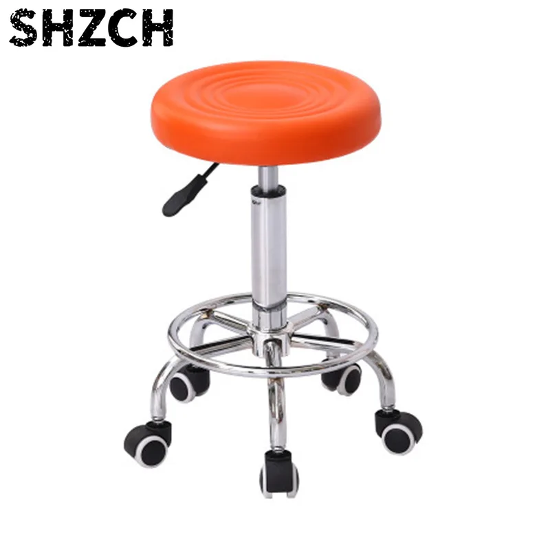 Beaut/y Massage Bed Stool Chair Rotating Liftable Pulley Bar Chair Bar Stool
