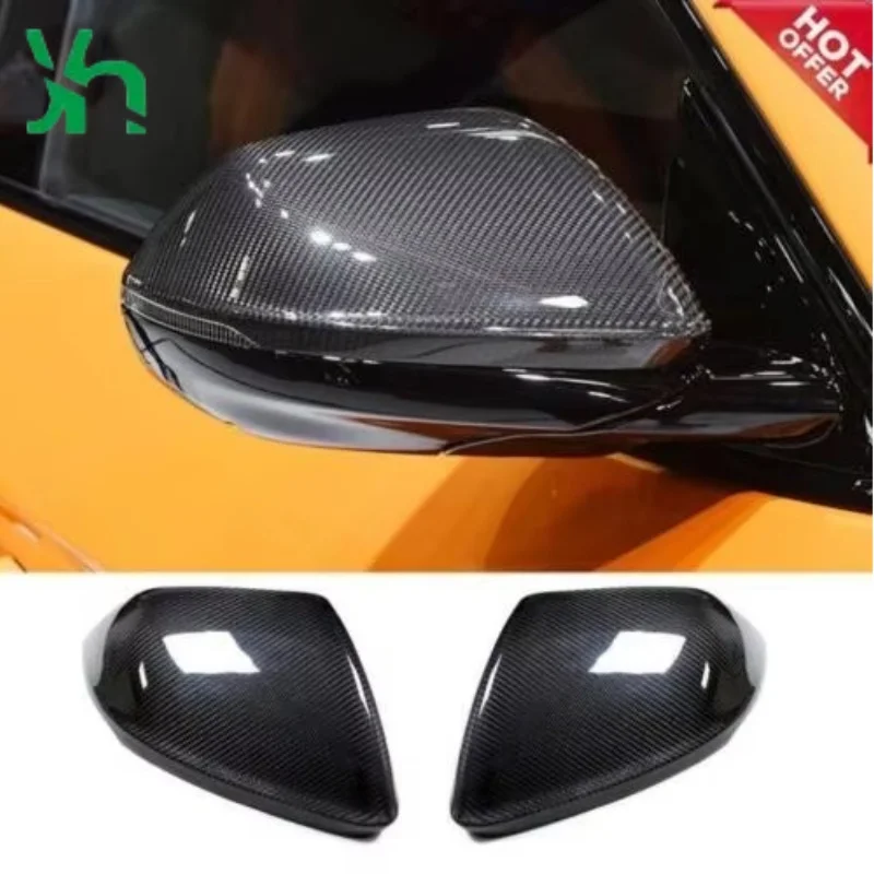 لامبورغيني أوروس أودي Q8 RS Q8 2018 اكسسوارات خارجية ألياف الكربون الرؤية الخلفية غطاء مرآة جانبية استبدال مرآة جانبية