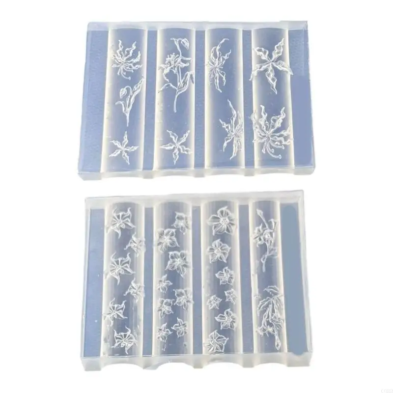 CORD Flower Themed Decorative Mold Silicone Texture for Various Types
