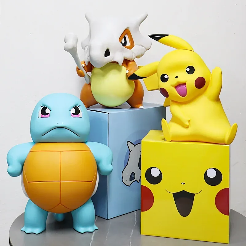 

Big Size 40cm Pokemon toys Pikachu Bulbasaur Mewtwo Action Figure Kawaii Anime Figuras Collections Doll Model Toy children gift