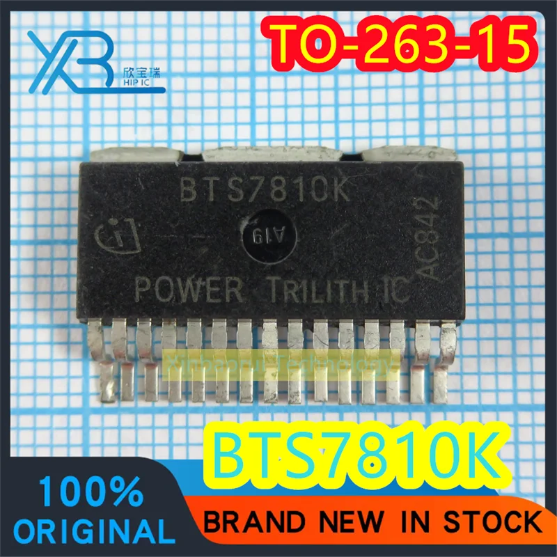 

(3/50pieces) BTS7810K BTM7810K TO-263-15 Automotive Motor and Fan Controller IC 100% Brand New Good Quality Genuine Spot