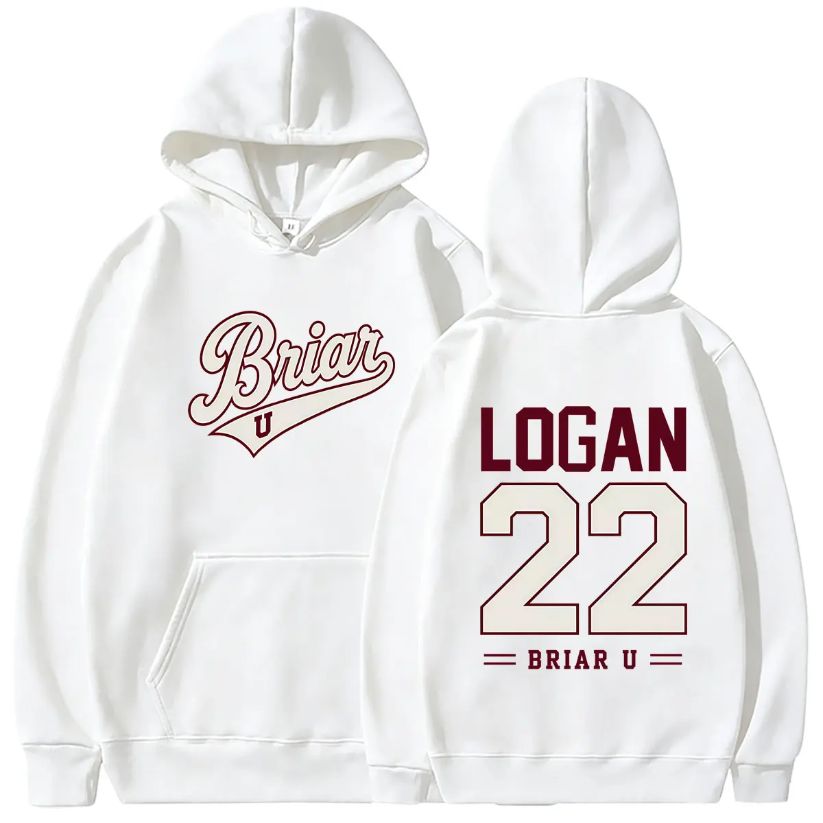 

Off Campus Briar University Hockey Graphic Hoodie Men Women Vintage Oversized Pullover Hoodies Male Fashion Casual Sweatshirt
