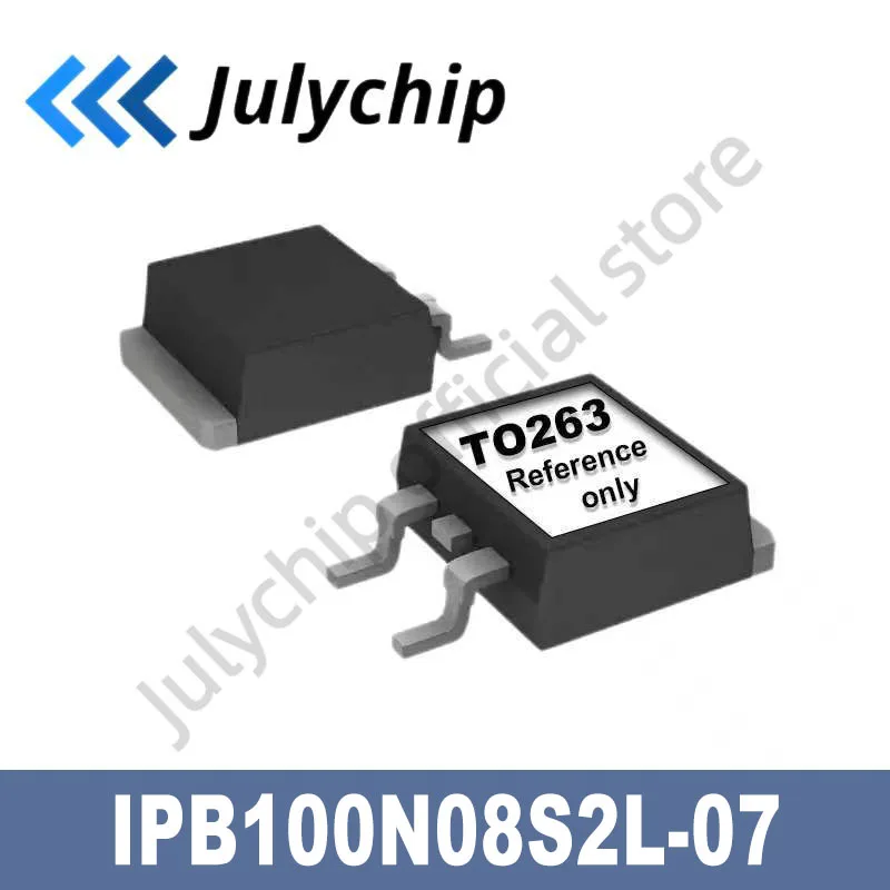 IPB100N08S2L-07 NEW ORIGINAL N-Channel 75 V 100A (Tc) 300W (Tc) Surface Mount PG-TO263-3-2