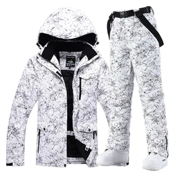 -30 Warm, Men and Women Snow Wear Suit Sets, Snowboarding Suit, Ski Clothes, Ski Jacket and Pant, Snowboarding Suit, Unsex