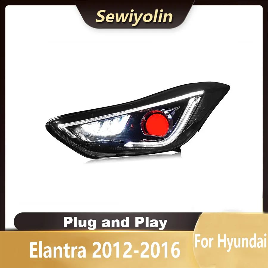 

2 шт./комплект, передние противотуманные фары для Hyundai Elantra 2012-2016
