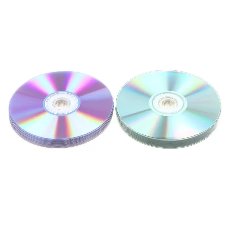 10Pcs 3724/3725 CD-R Blank Discs Recordable Compact Disc 700MB/80min/52x CD-R BLANK Discs 4.7GB/120min/16x