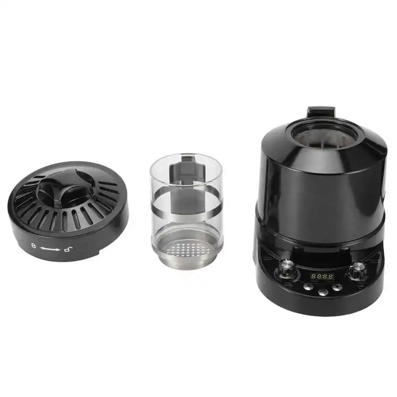 ماكينة تحميص القهوة الكهربائية 80 جرام 50/60 هرتز تحميص حبوب البن أوتوماتيكيًا ماكينة تحميص الخبز بمقبس أوروبي 220 فولت 2100 وات