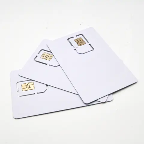 5PCS Factory Supply Blank Programmable Writable 4G LTE USIM Cards Compatible With WCDMA GSM Networks Nano Micro 2FF 3FF 4FF