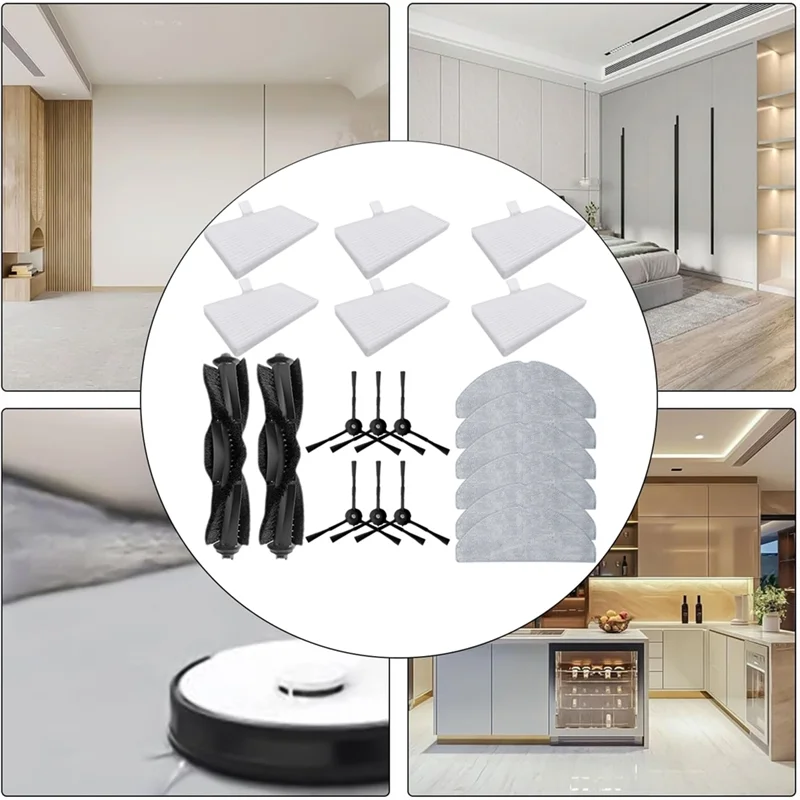 EAS-TP-Link Tapo RV30 Max/RV30 Max Plus/RV20 Max/RV20 Max Plus 교체 부품 브러시 Hepa 필터 걸레 천