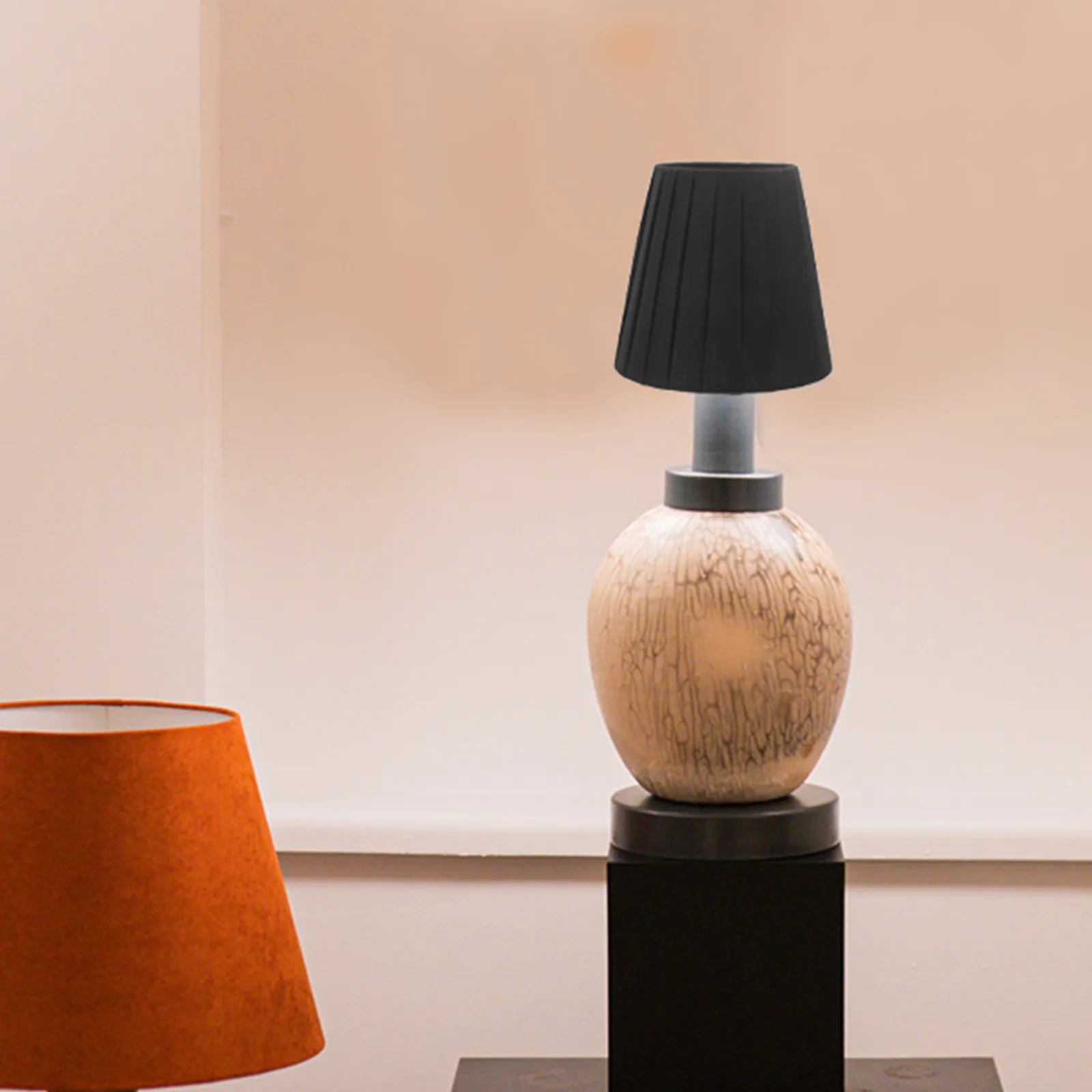 

Тканевый абажур (1 шт.) для настольных, напольных ламп, с креплением-клипсой, мягкий светорассеивающий чехол, винтажный декор для дома