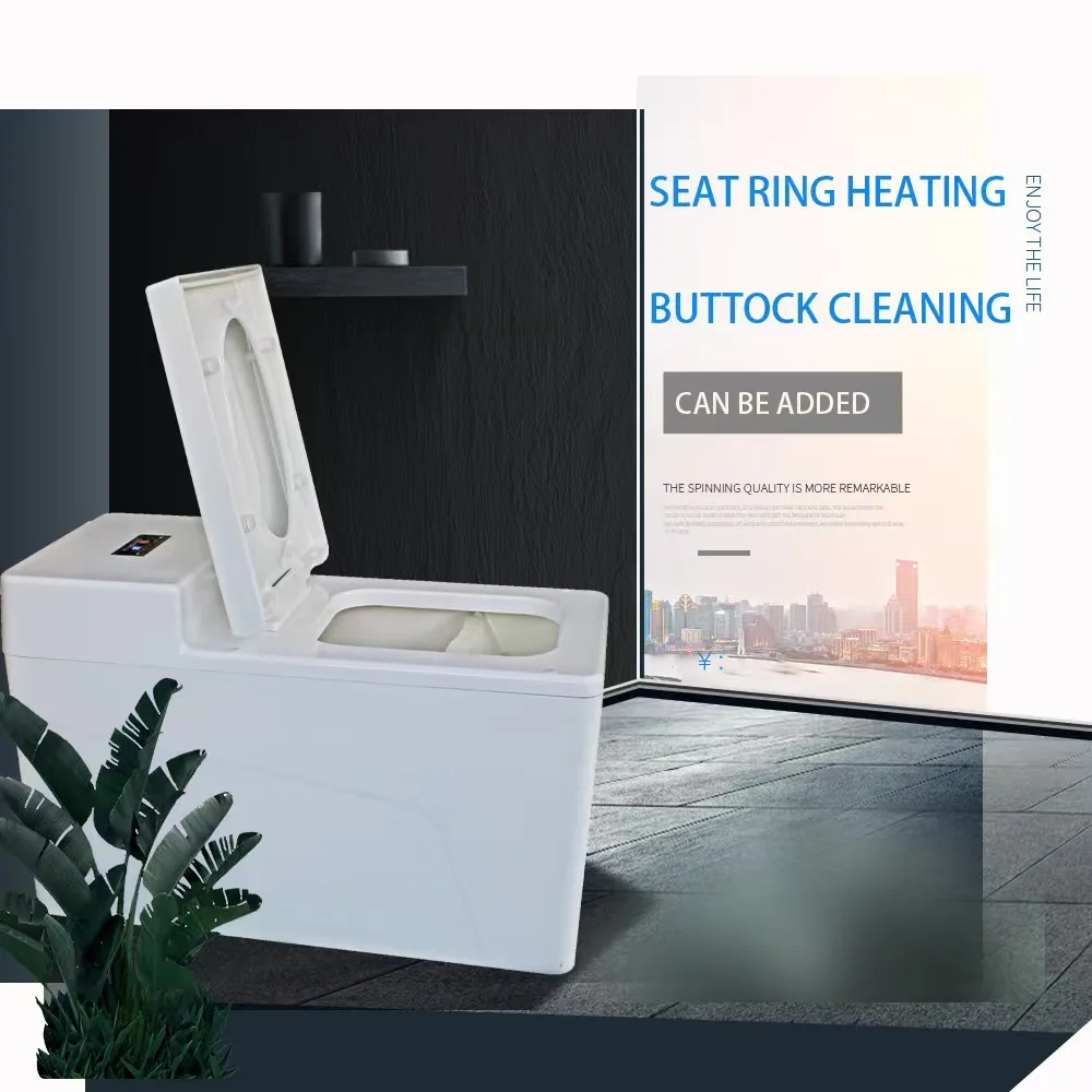 Nouveau Toilettes biodégradables améliorées, toilettes de compostage sans eau sans Pollution